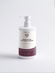 Sensitive Skin Face & Body Cleanser in LUVBOD Horizon design
