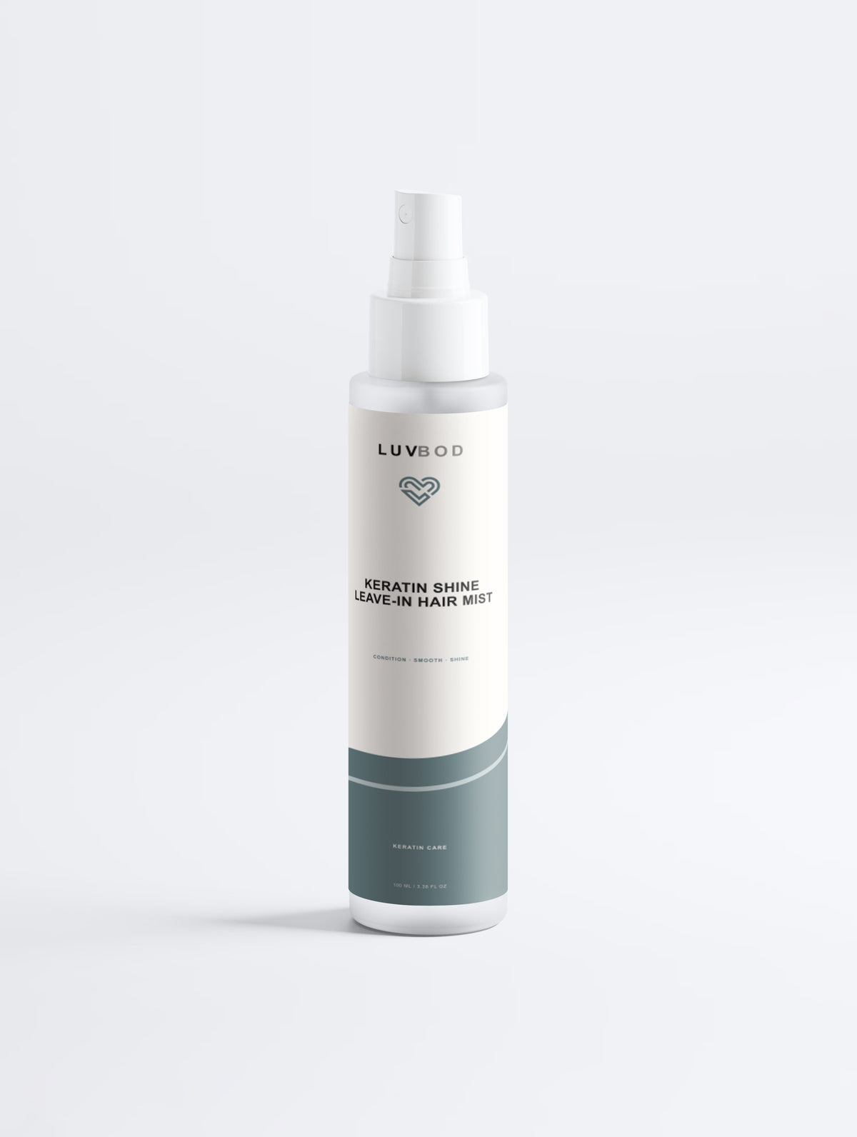 Keratin Shine Leave-In Hair Mist in LUVBOD Horizon design
