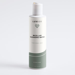 Micellar Cleansing Water back label