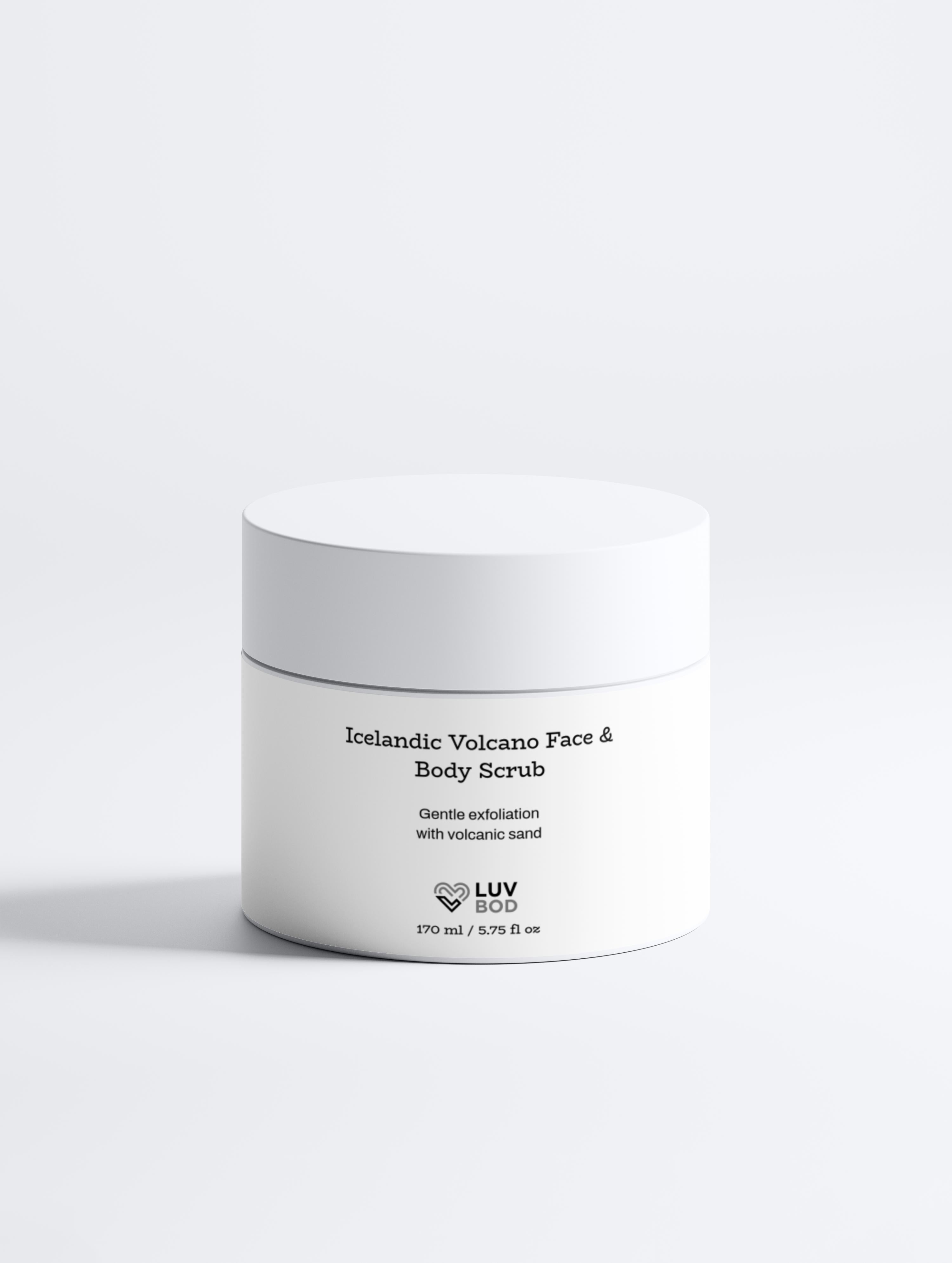 Icelandic Volcano AHA Face & Body Scrub