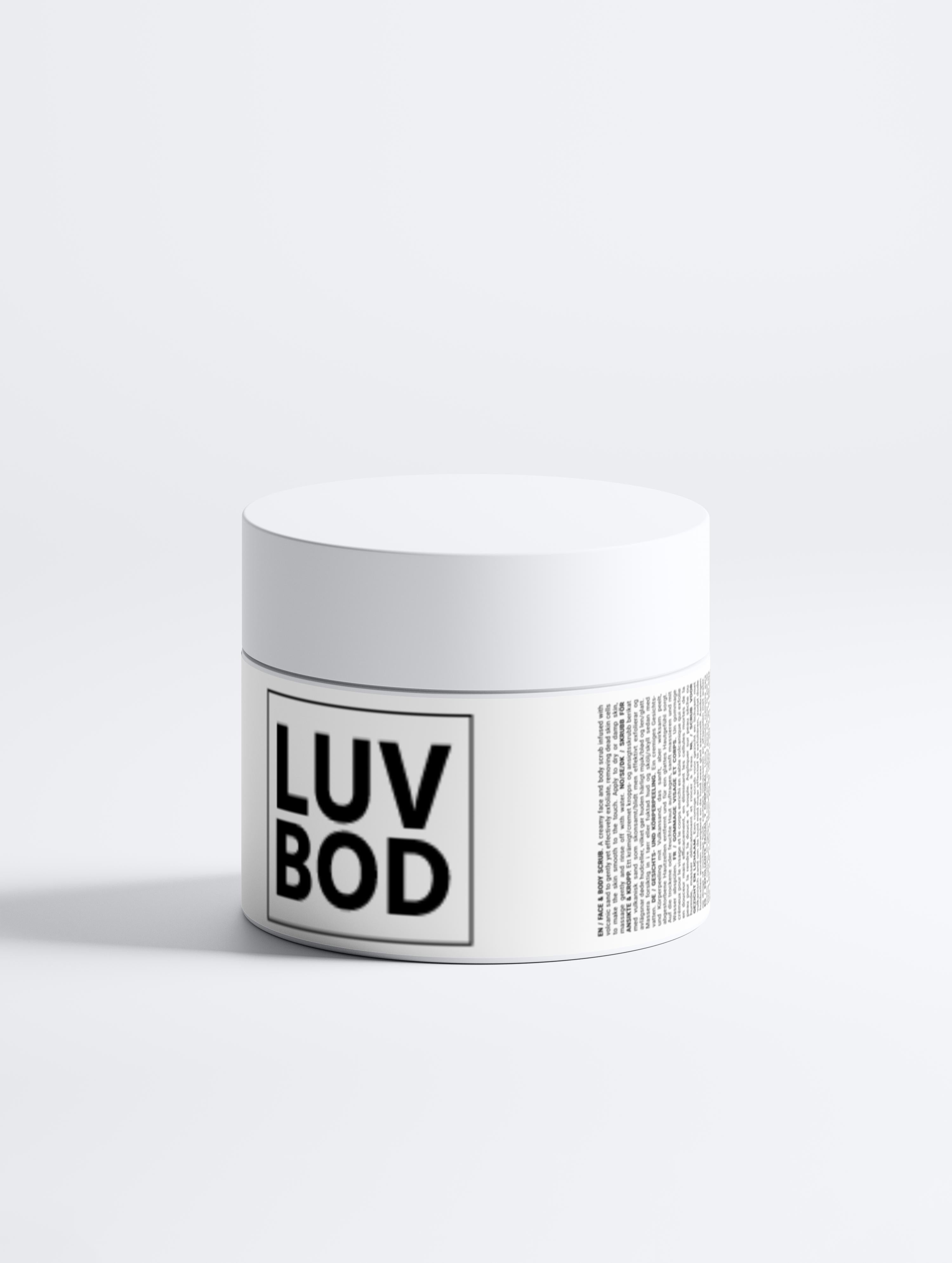 Icelandic Volcano AHA Face & Body Scrub