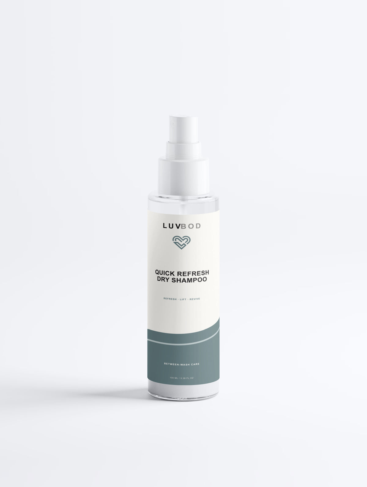 Quick Refresh Dry Shampoo Spray, front packaging view