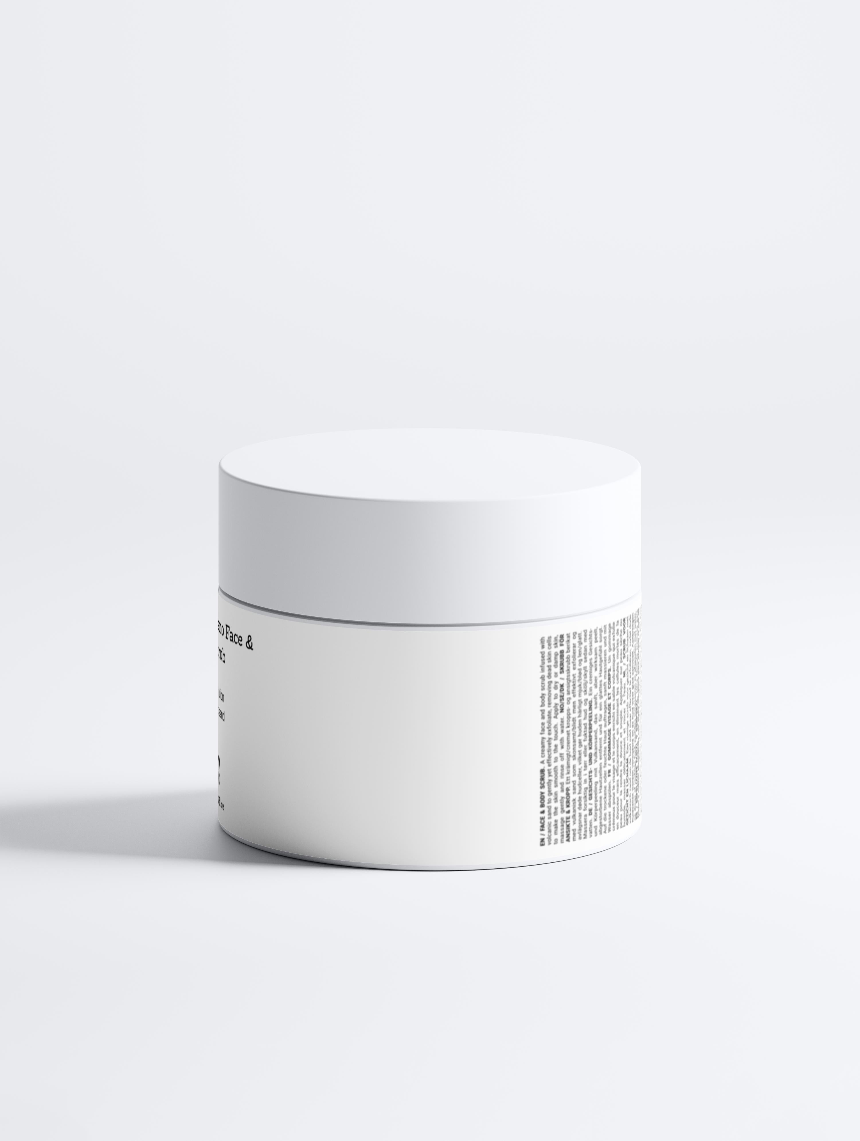 Icelandic Volcano AHA Face & Body Scrub