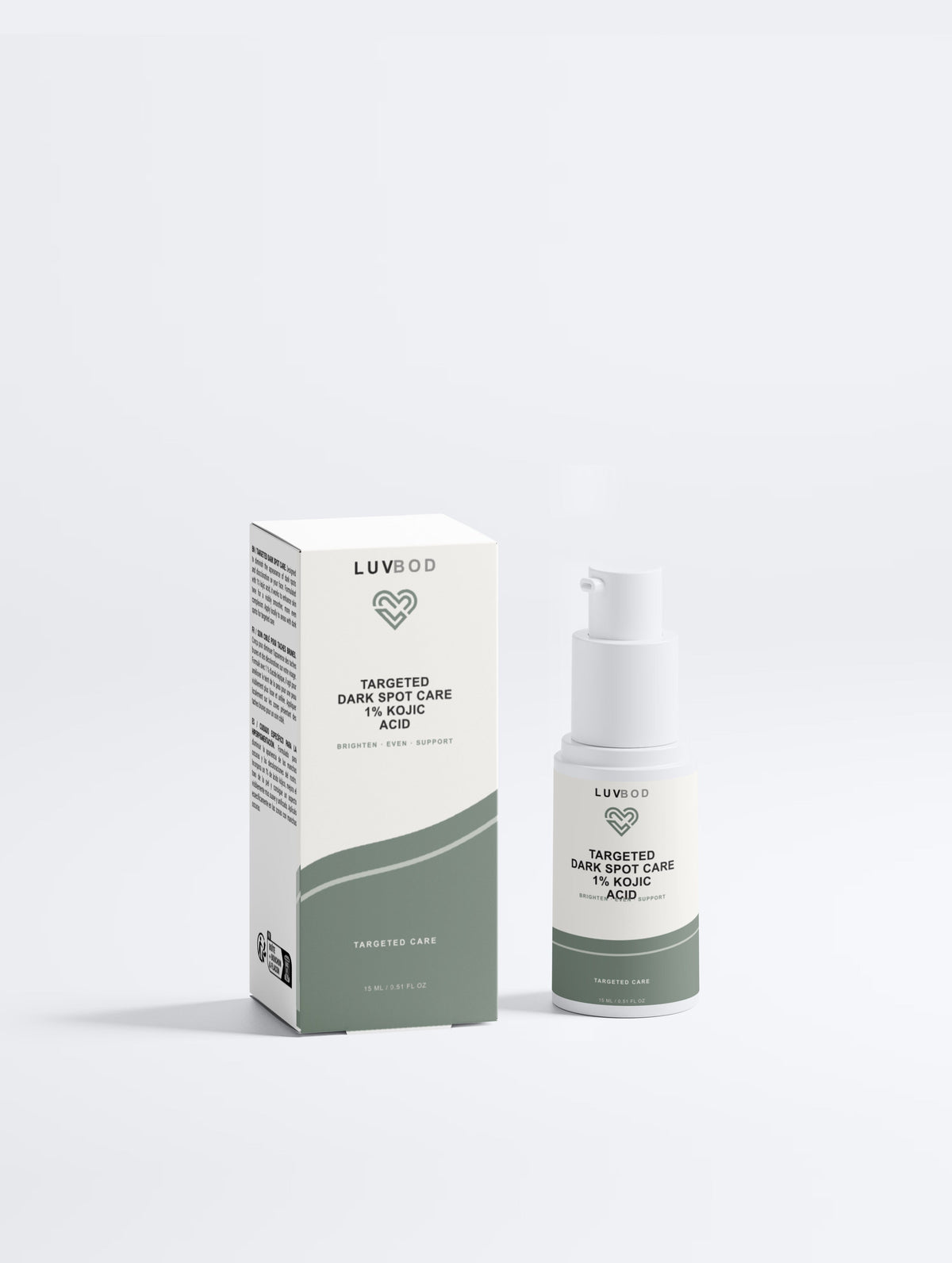 Targeted Dark Spot Care in corrected LUVBOD Horizon design