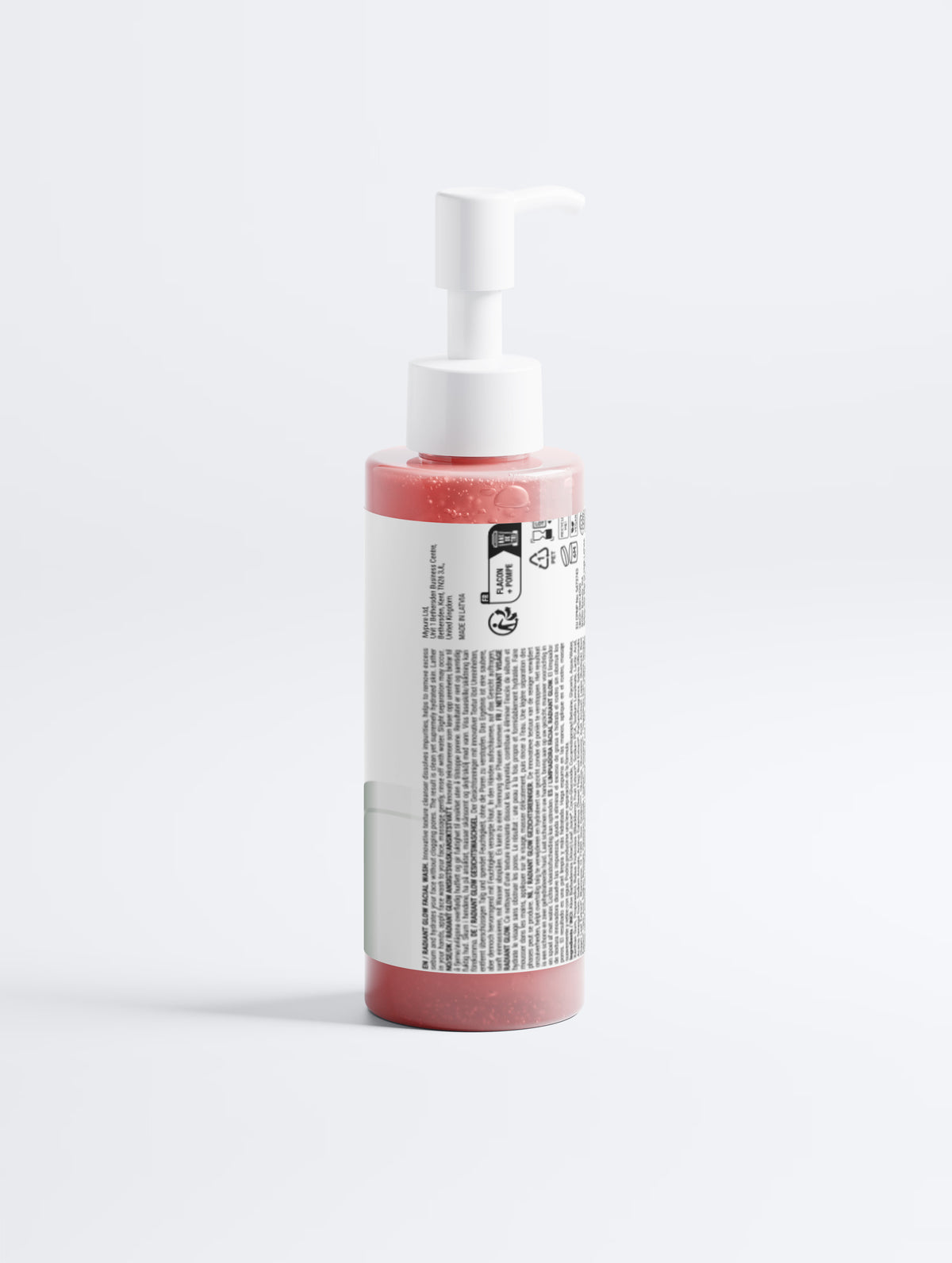 Radiant Glow Facial Wash, additional packaging view