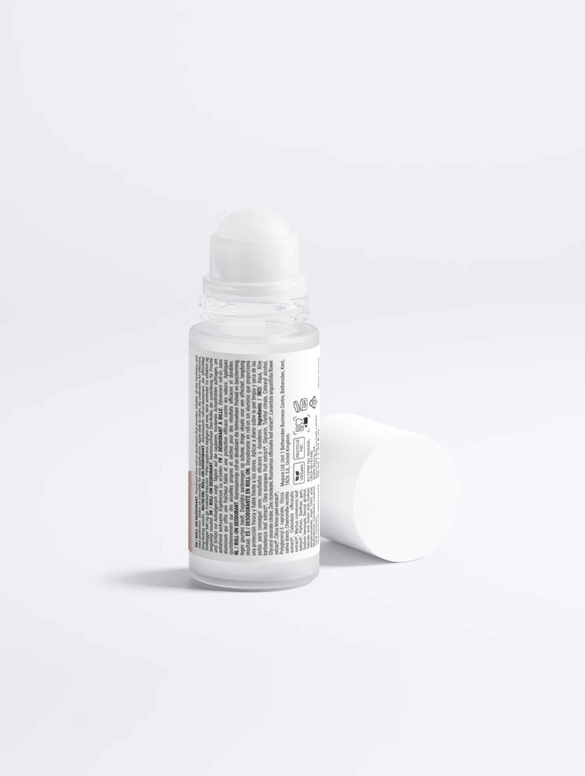 Aluminum-free Roll-on Deodorant, additional packaging view