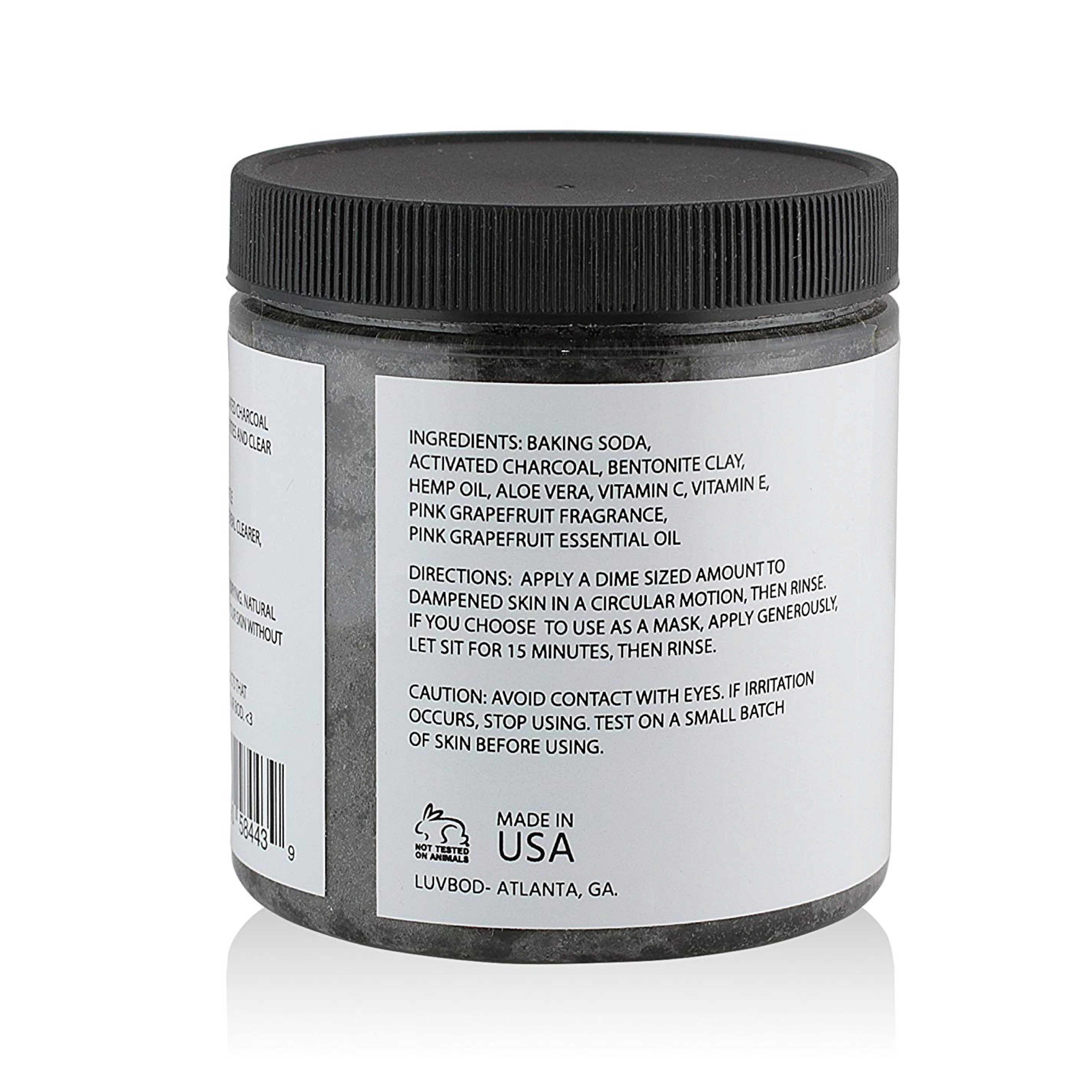 Activated Charcoal Scrub
