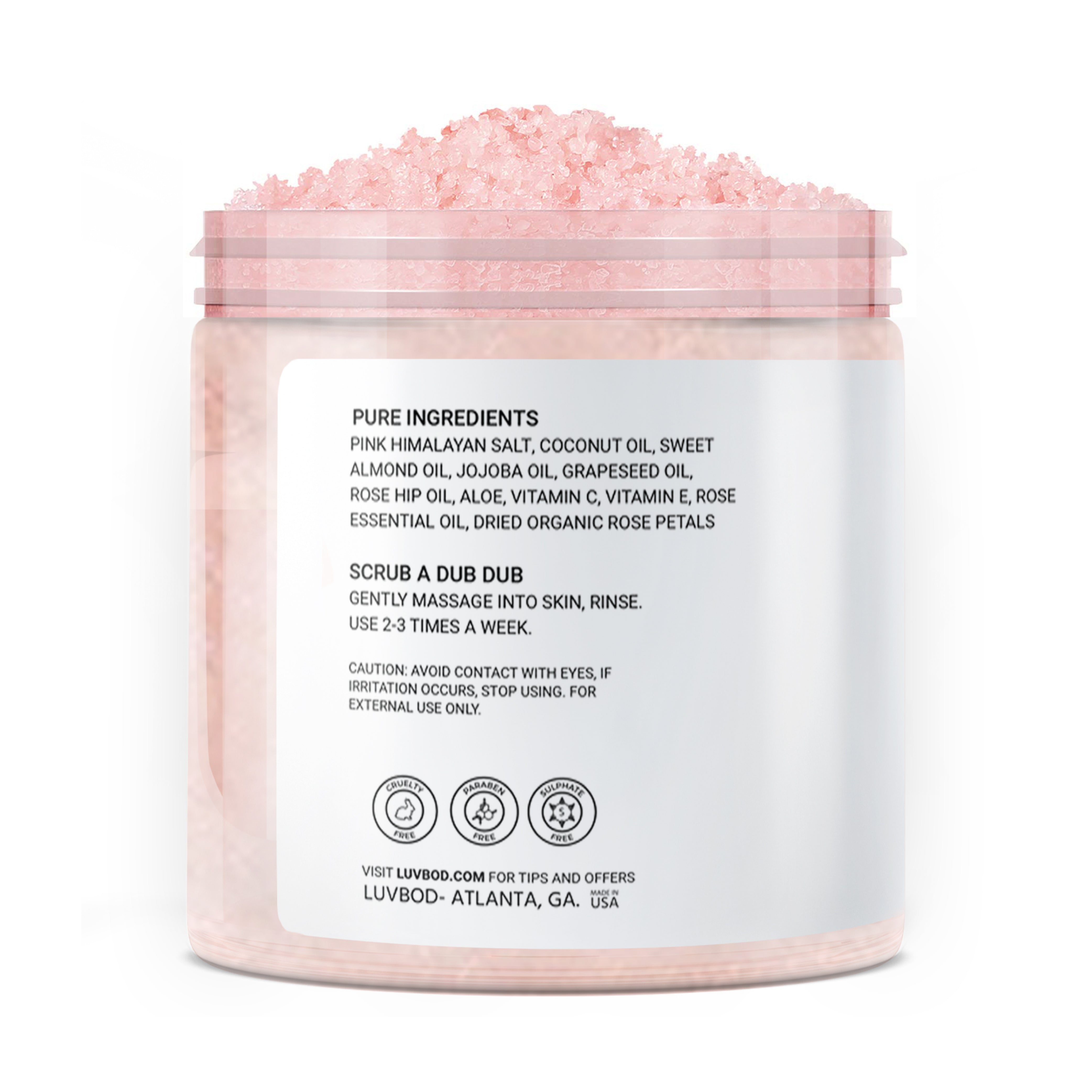 Rose Body Scrub