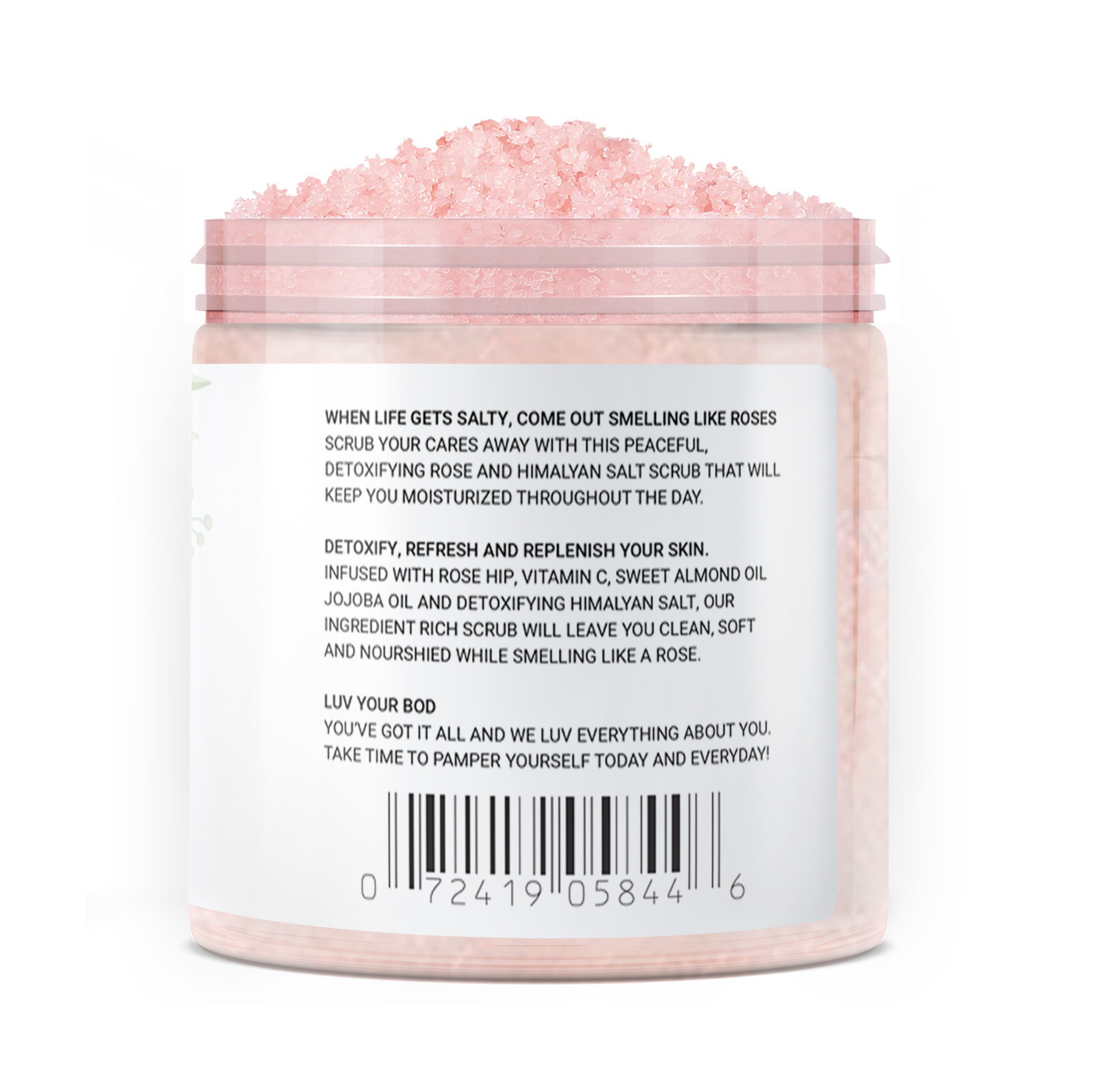 Rose Body Scrub